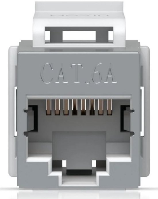 Ubiquiti Rj45 Keystone Ubiquiti Cat6A Keystone Coupler 12‑Pack - netwerk‑module - CAT 6A - RJ ...