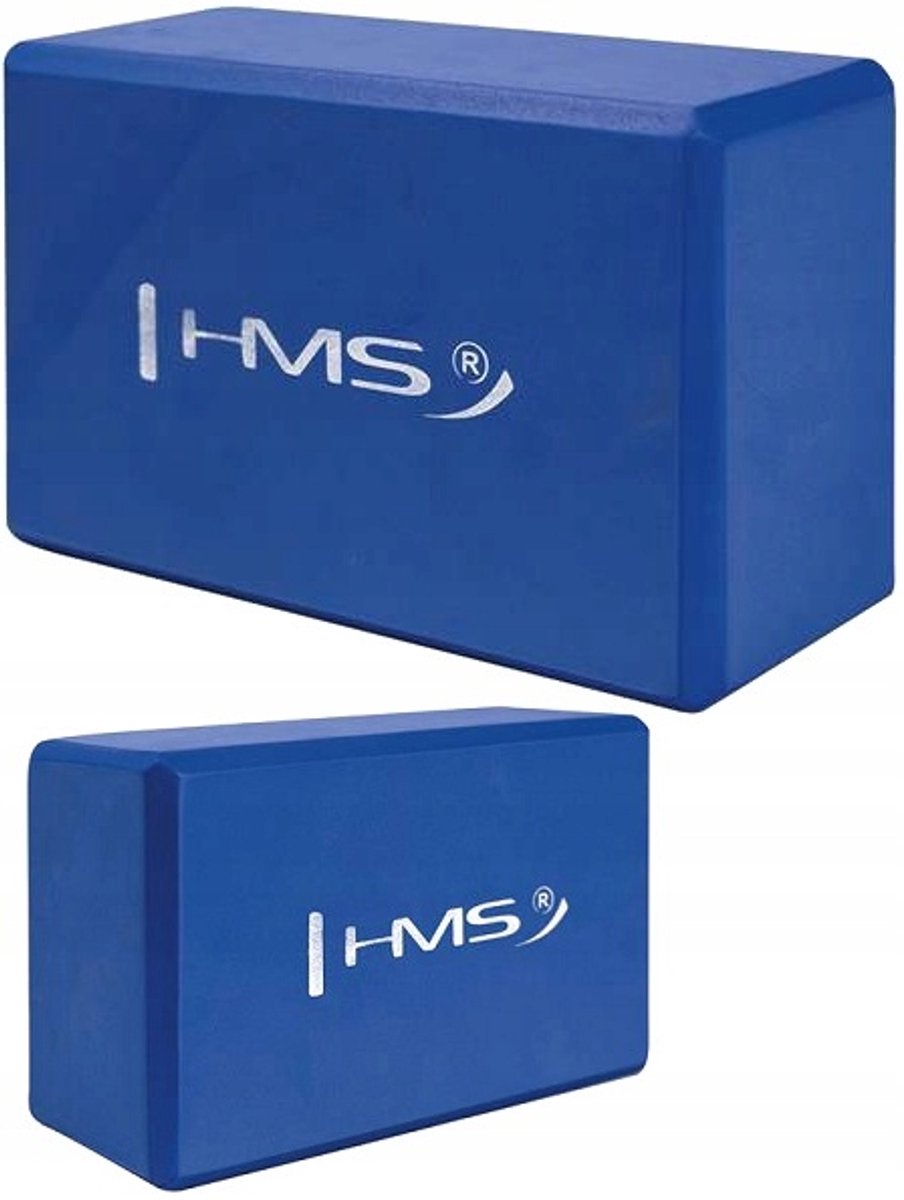 Yogablok EVA - Niebieski - 10x15x22cm - Fitness & Pilates