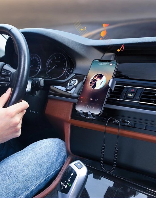 USB 2.0 naar 3.5mm jack bluetooth adapter - BT 5.0 - Ingebouwde microfoon van Baseus — afbeelding 5