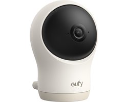 eufy Baby Monitor C10 Add-On Camera - 2K HD Resolutie - 4× Zoom - 351° Panoramisch en 60° Kanteling - Nachtzicht, Beweging / Huilen / Geluid / Temperatuursveranderingen, 2-Weg Communicatie, VOX, Witte Ruis