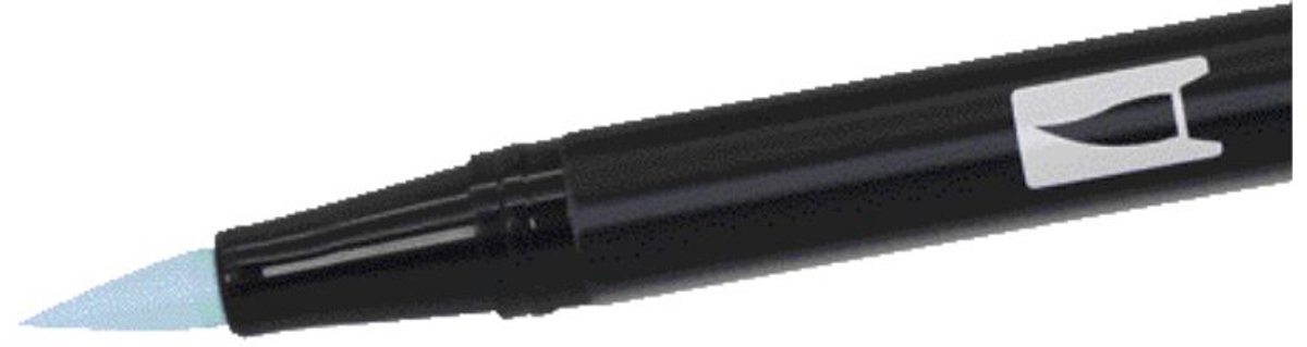 Tombow brush pen - ABT 401 - Dual Brushpen - Aqua - Blauw — afbeelding 2