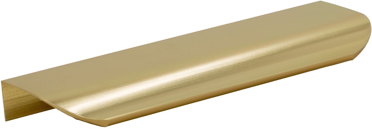 B&B Edge – Meubelgreep – 200 mm – Goud – Aluminium – Mat Afwerking