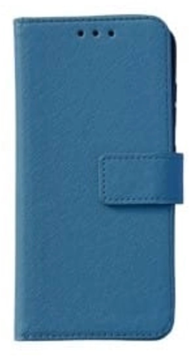 PU Wallet Premium for Galaxy A25 Denim Blue NEW
