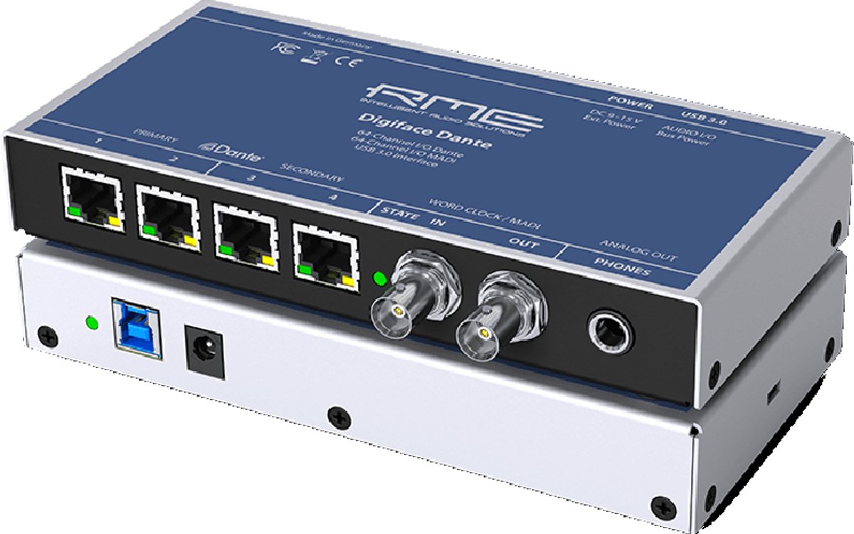 RME Digiface Dante USB audio-interface