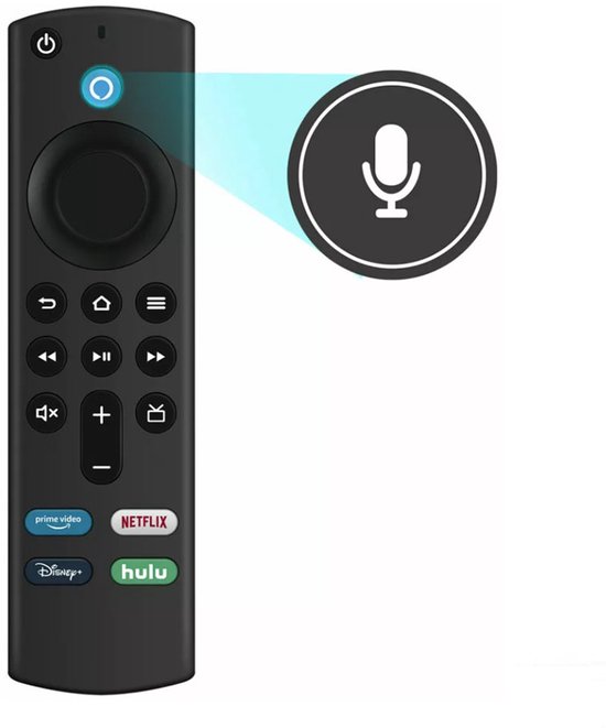 Vervangende Afstandsbediening, CV98LM TV-afstandsbediening voor Fire TV Stick, voor Fire TV Box 1e 2e Generatie
