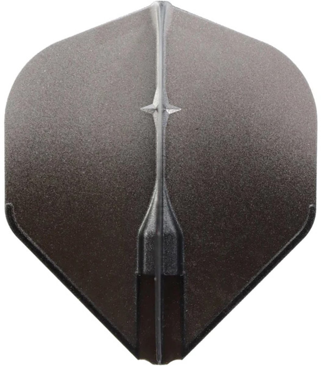 L-Style EZ L1 Standard 2-Tone Black Silver - Dart Flights
