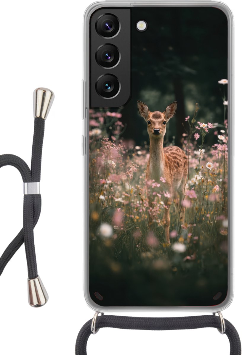 Hert - Wilde bloemen - Bos