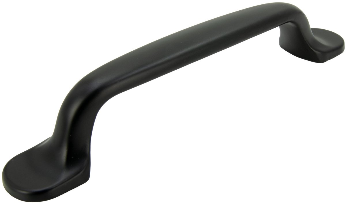 B&B Classic Line – Meubelgreep – Zwart Mat – 96 mm – Metaal