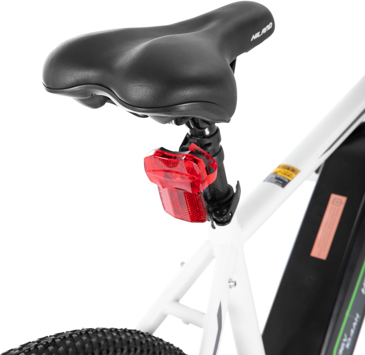 Hiland Mountainbike, 26 inch, voor volwassenen, aluminium frame, 21 versnellingen, dubbele schijfrem, 6 spaakwiel, heren en dames, oranje