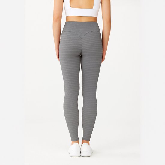 IMPULSE PLUS SIZE Anti-Cellulitis Legging voor Dames maat XL grijs Rough Radical fitness crossfit gym training — afbeelding 3