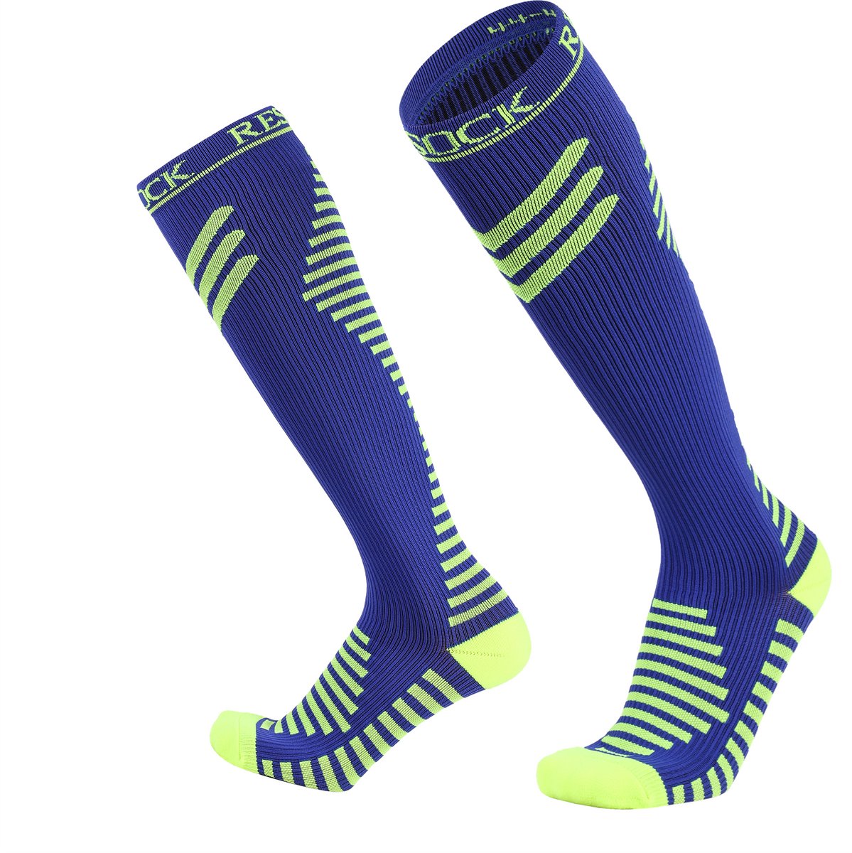 Resock Performance Compressiekousen - Sport Compressiesokken - Hardloopsokken voor Dames - Voorkom Spierpijn - Verminder Blessures - Sneller Herstel - Betere Prestaties - Ideaal voor Sport