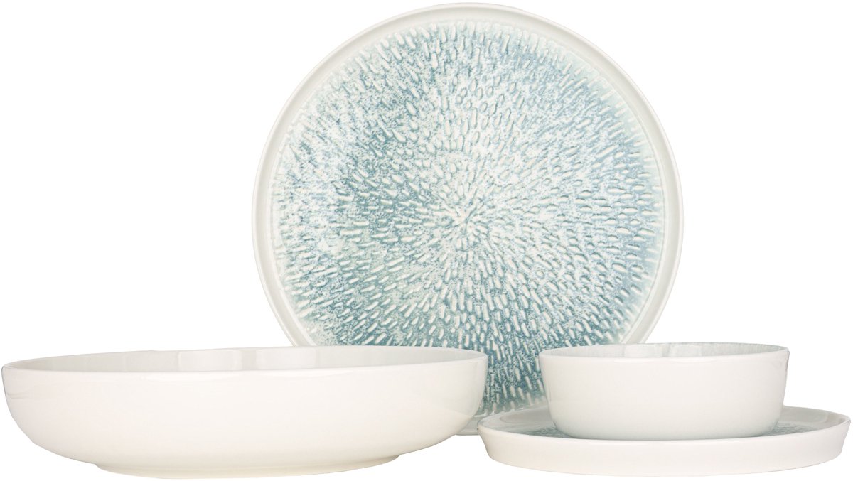 Rinart Bordenset - Asel - 24 delig - 6 persoons - Porselein