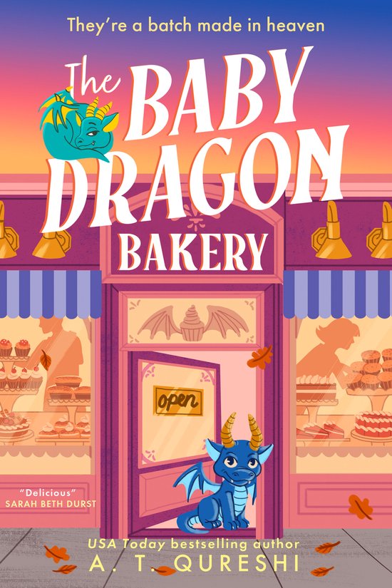 The Baby Dragon series-The Baby Dragon Bakery - cover