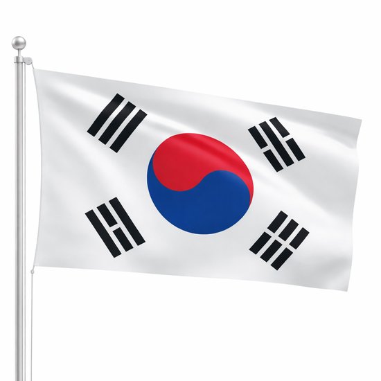 Le Navire Amiral - Drapeau Corée du Sud - 90 x 150 centimètre