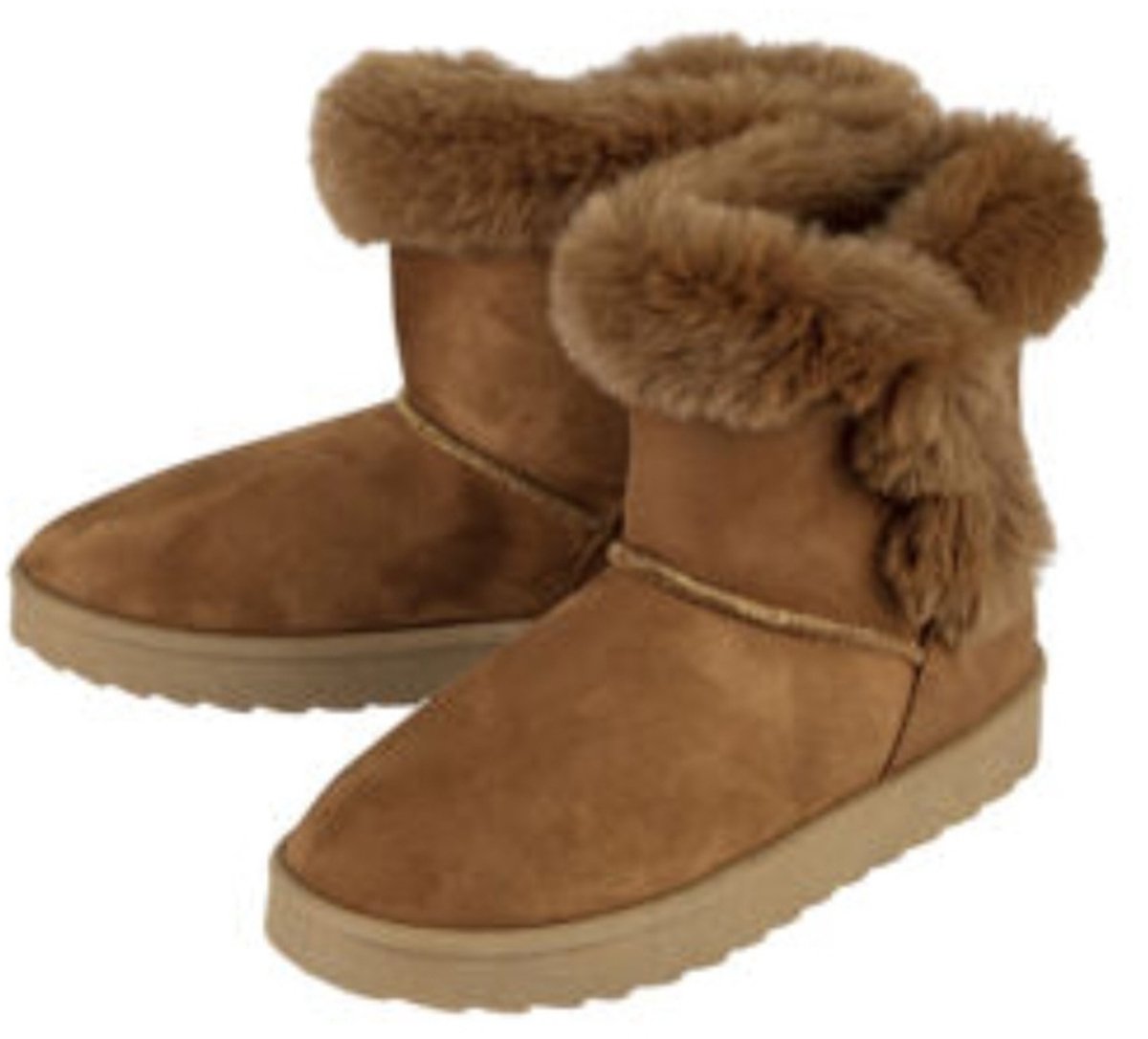 Esmara Dames Winter Laarzen Maat 41 Kleur Cognac Bruin