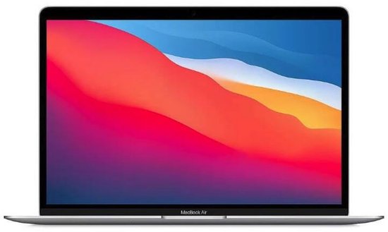 MacBook Air 13" 2020 M1 3,2 Ghz 8 GB 1 TB SSD Zilver - Apple - Hoofdafbeelding