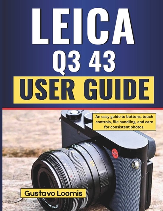 Leica Q3 43 user guide - cover