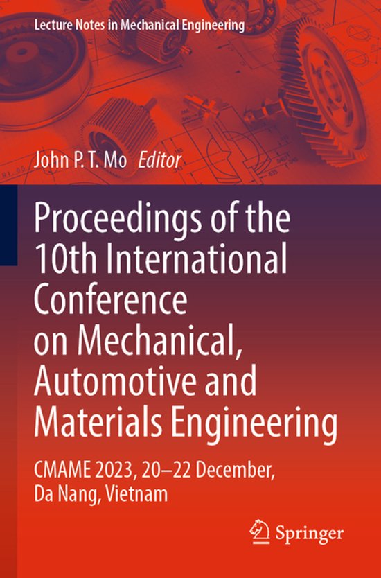 Lecture Notes in Mechanical Engineering- Proceedings of the  ... - cover