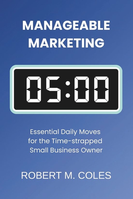 Manageable Marketing - cover