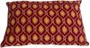 Mica Decorations Josefien Sierkussen 55x35 cm – Bordeaux – Decoratiekussen