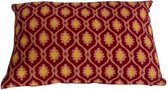 Mica Decorations Josefien Sierkussen 55x35 cm – Bordeaux – Decoratiekussen