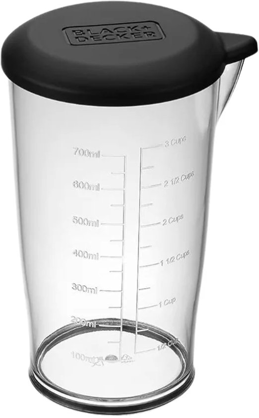 Black & Decker BCKM1011KGF-QW blender 0,7 l Staafmixer Grijs, Roestvrijstaal van Merkloos — afbeelding 2