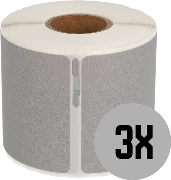 DULA Dymo Compatible labels - Zilver - 99014 - S0722430 - Verzend- en ...