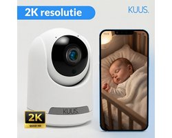 KUUS. BM2 WiFi Babyfoon met Camera en App (Zonder los sch...