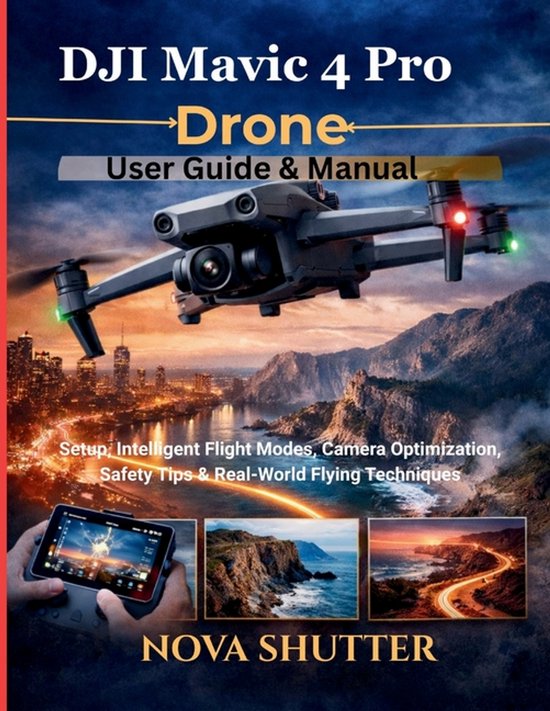 DJI Mavic 4 Pro Drone User Guide & Manual - cover