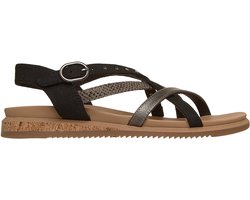 Skechers DESERT KISS LOW - SEASIDE SLI Dames Sandalen - Zwart