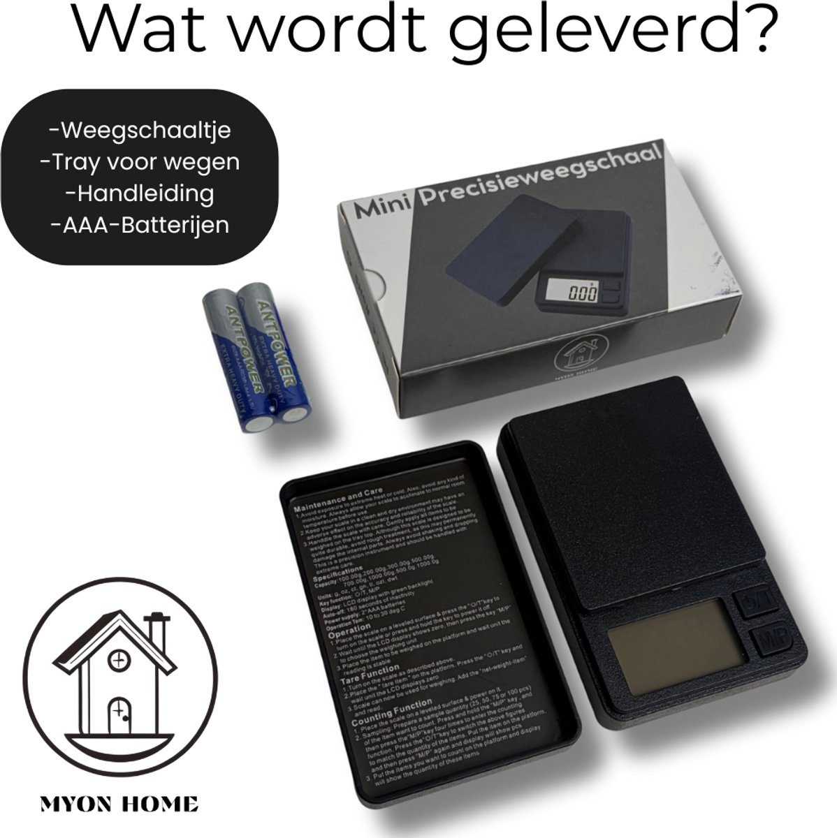 Mini Precisieweegschaal 0,01g – 1kg | Compact Zakformaat met Tare-Functie, Multi Units & Zwart Display | Helder Afleesbaar | Ideaal voor Barista Koffie, Kruiden, Sieraden, Edibles & Supplement Dosering — cadeau in Kookcadeaus - foto 5