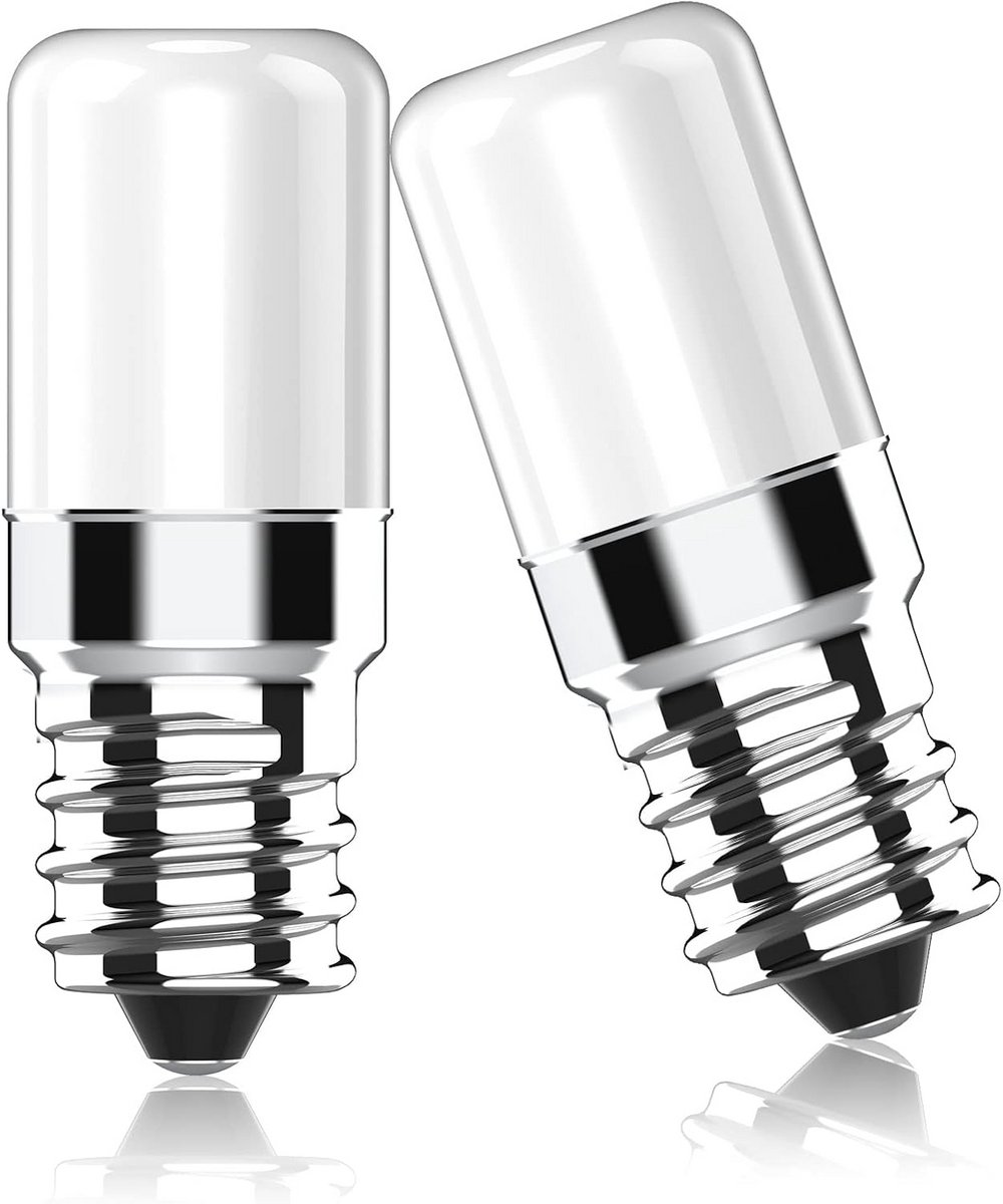 E14 Led-koelkastlamp 2W - Vervanging voor 15W, 20W, 25W Halogeenlampen - Koudwit 6000K, 170lm, Niet Dimbaar