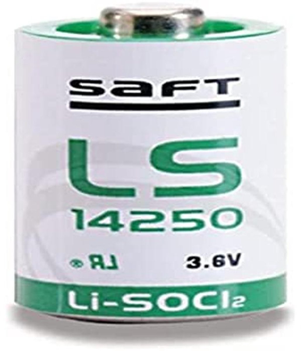 Lithium 1/2 AA batterij 1200 mAh - Ideaal voor alarmsystemen en apparaten