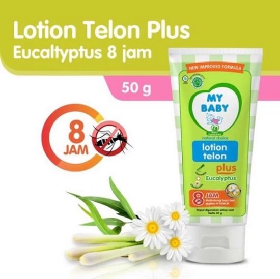 My Baby - Natural Choice - Halal Lotion Telon Eucalyptus- 50 gr *Beschermt tegen Muggenbeten van My Baby — afbeelding 2