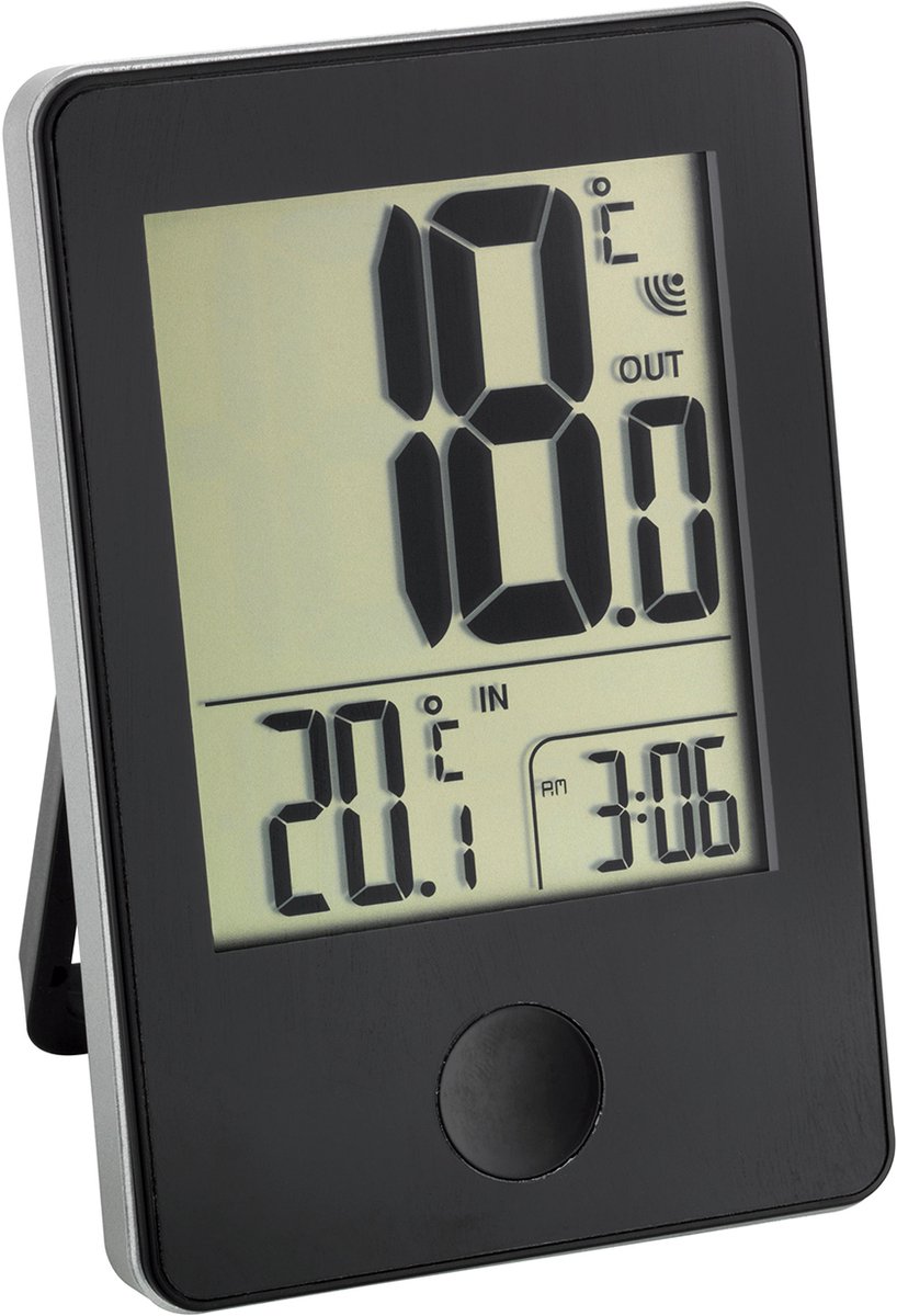 TFA Dostmann 30.3051.01 30.3051.01 thermometer zwart afbeelding