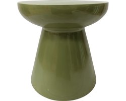 Bijzettafel - Vei Mgo - Groen - Ø 40x40cm