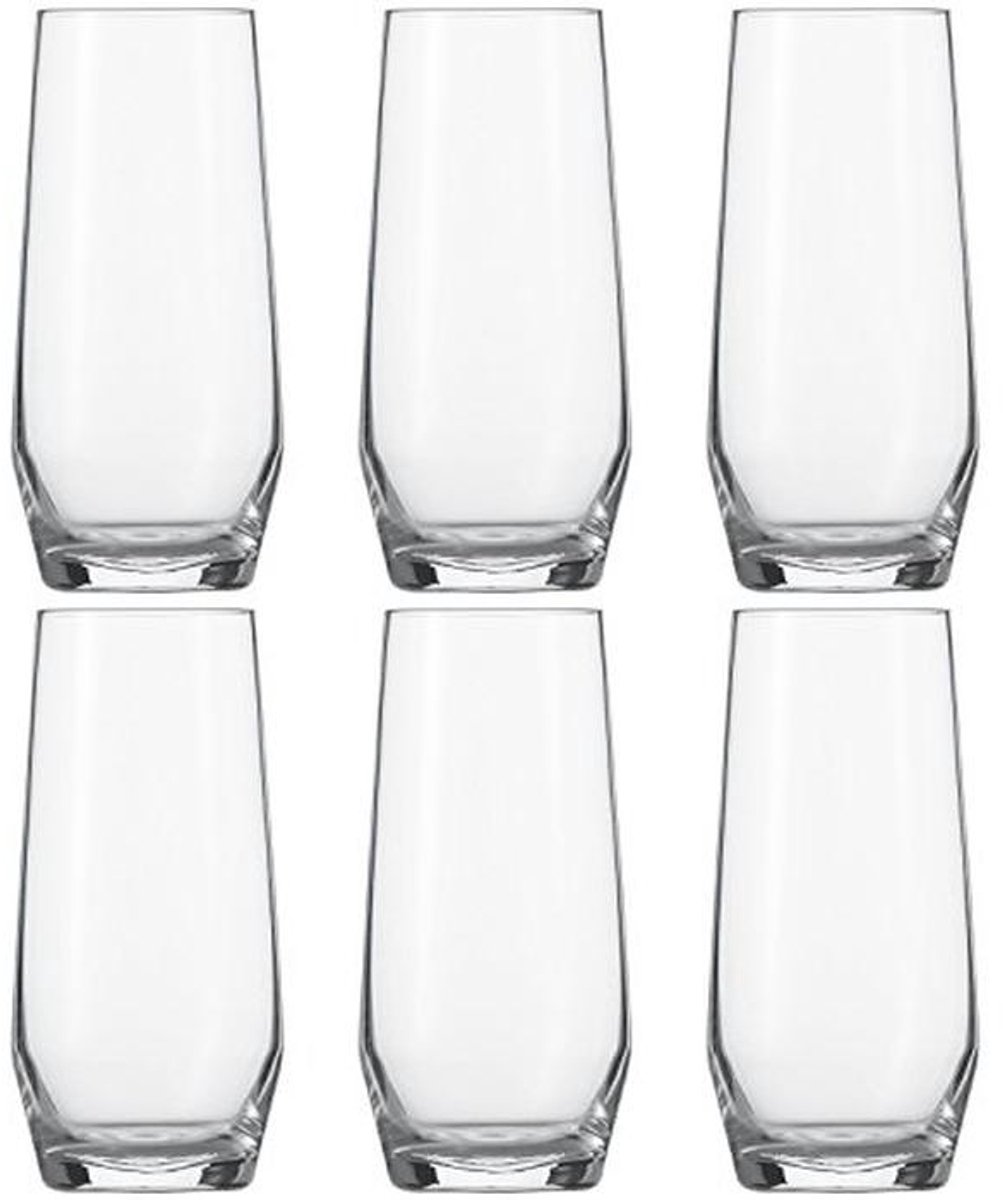6-delige set tumbler glazen voor stijlvolle drankpresentatie