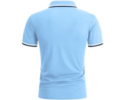 Zomer Poloshirt voor Heren - Snel Droog en Ademend - Korte Mouw Outdoor Shirt met Borstzak