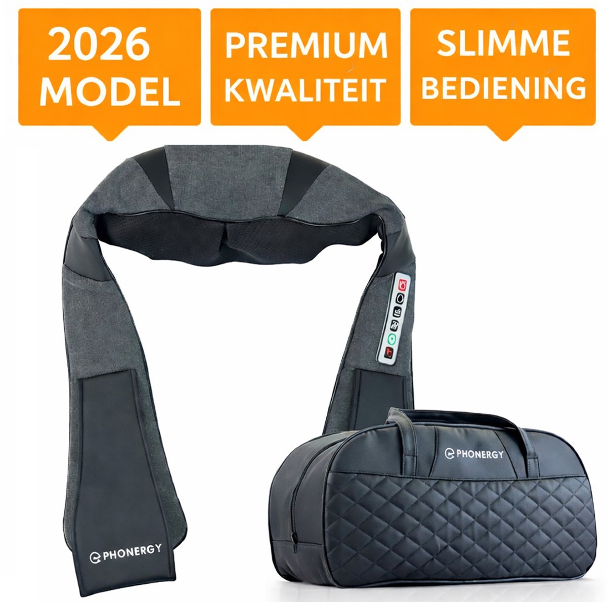 Phonergy Treatflow - Massagekussen - Draadloos - Elektrisch
