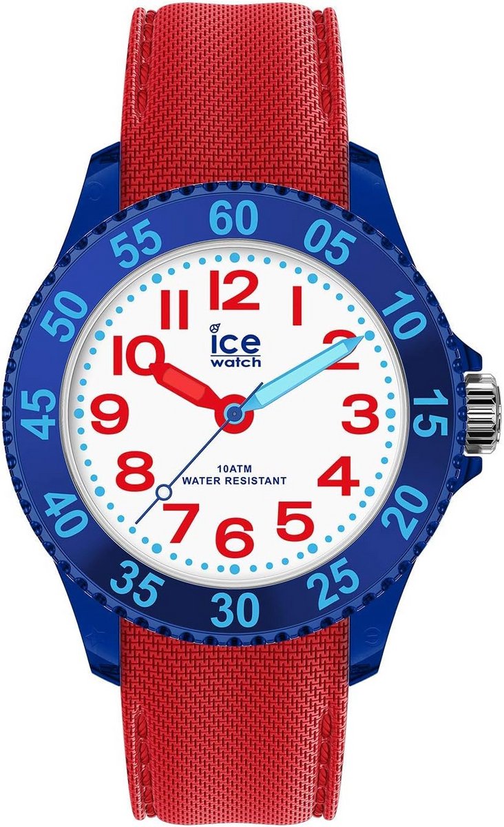 Jongens Rood Silicone Horloge met Spinnen Motief
