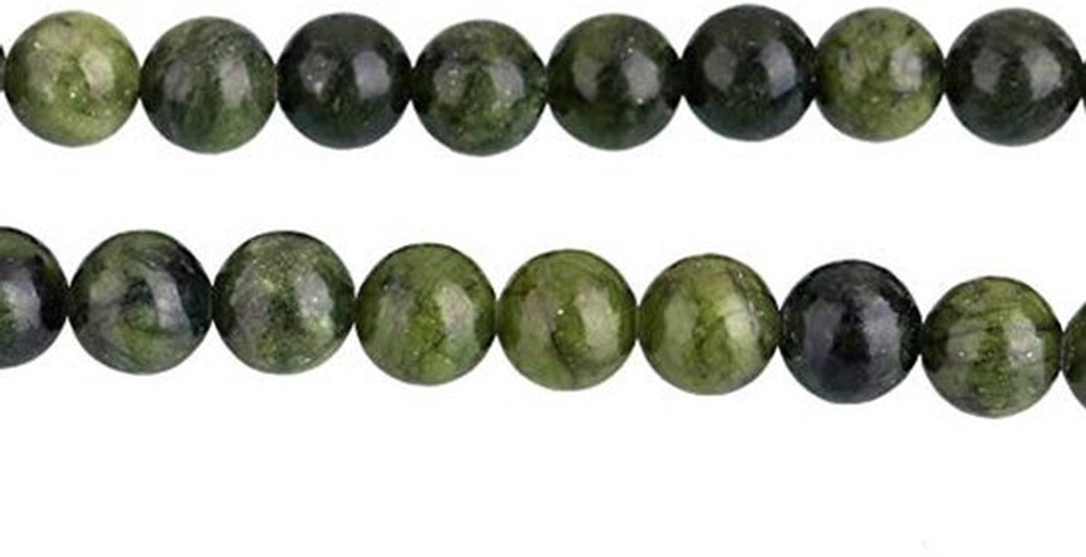Taiwan Jade Kralen - Groene Gemstone - Matte en Gepolijst - 4mm, 6mm, 8mm, 10mm - 25 Stuks