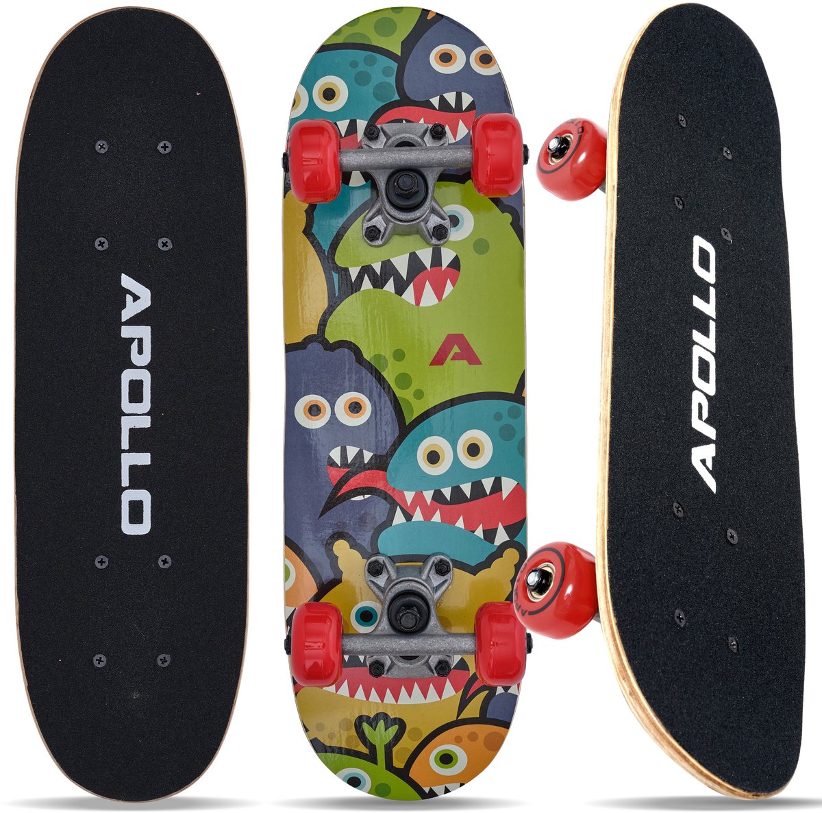 Apollo Kinderen Skateboard 20 Monsterskate