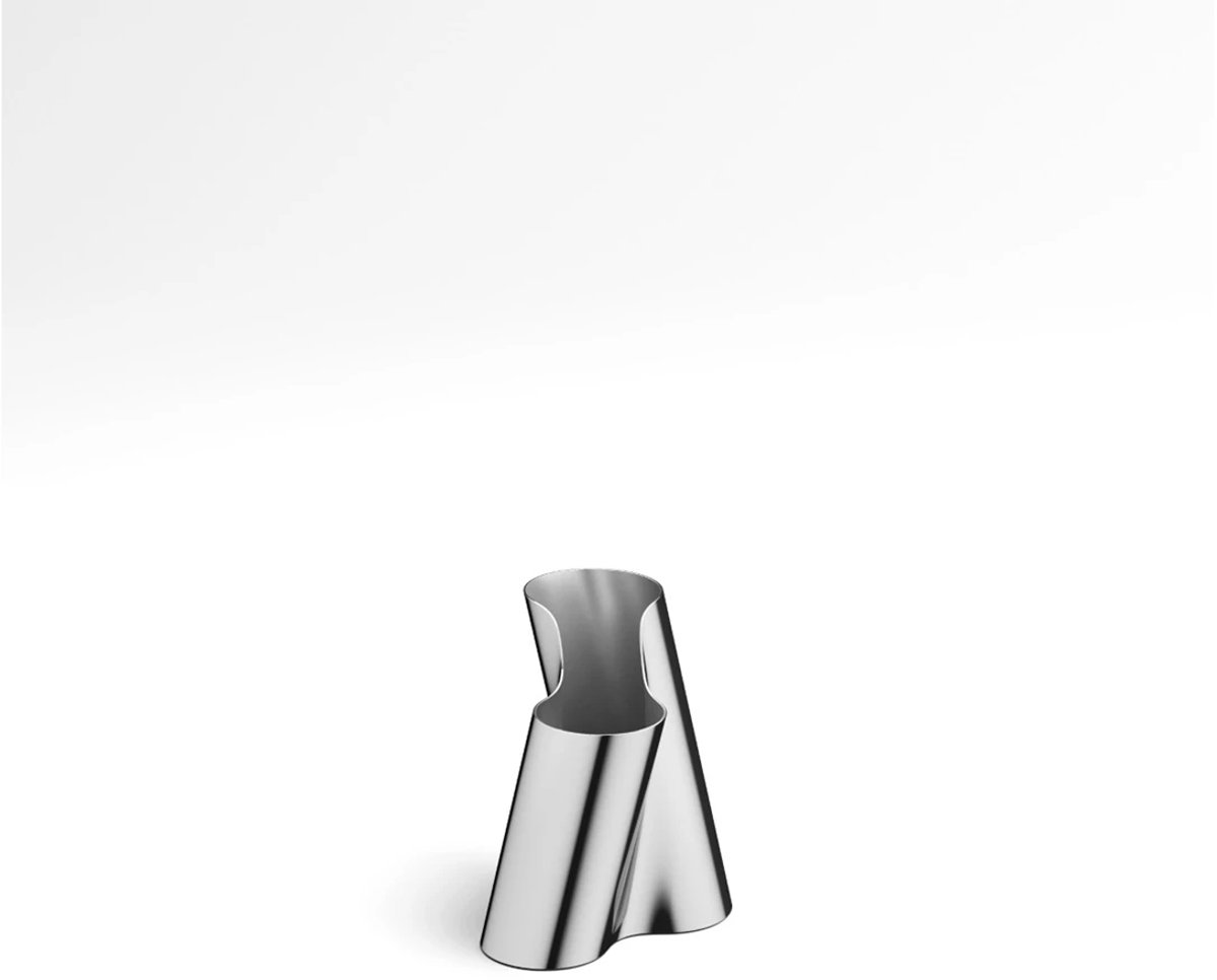Georg Jensen Lituus vaas M 13.3x15.9cm H20.4cm mirror
