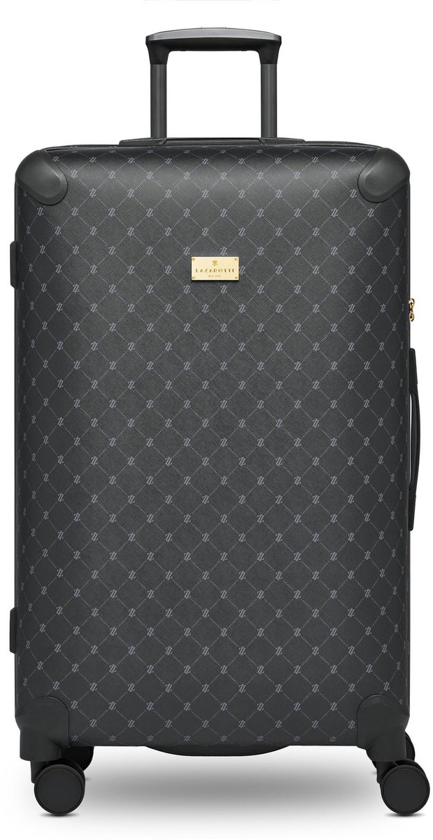 Lazarotti trolley Palermo Trolley Black zwart 79cm