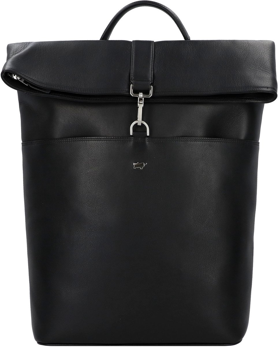 Braun Büffel Golf 3.0 Bags Dagrugzak L Leer 44 cm Laptop compartiment - 44cm (17,3 duim) - schwarz