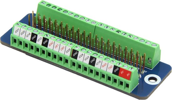 GPIO Terminal Blok Uitbreidingsprint voor Raspberry Pi 4B 3B+ 3B Zero 2W
