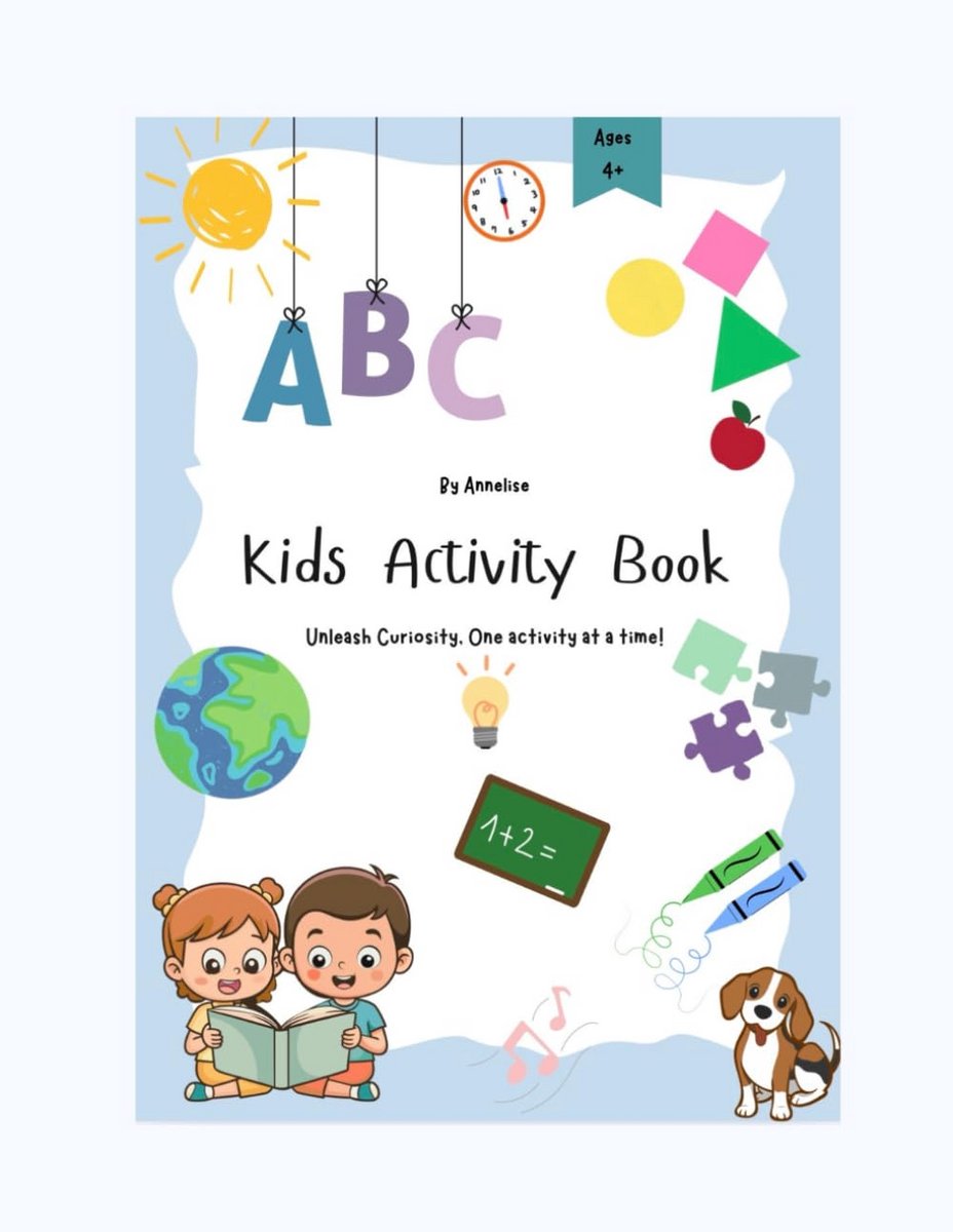 Activiteitenboek voor kinderen 4-7 jaar | Educatieve puzzels en spellen voor thuis