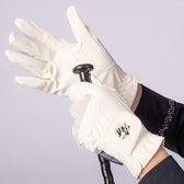 Harrys Horse Rijhandschoenen - Domy Suede Mesh - Wit - XXL