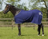 Qhp Zweetdeken Qhp Ornament Donkerblauw