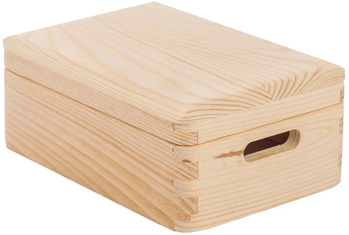 Astigarraga Opbergdoos Met Deksel 9x20x15 Cm Beige